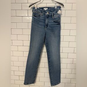 Good American Women’s Good Classic Skinnyish Fit High Rise GCCOWBO14TP 2/26 NWT